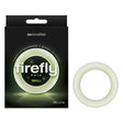 Firefly Halo - Glow In Dark Clear Small 50 mm Cock Ring - COCK RINGS