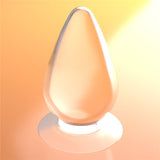 Flawless Clear Anal Plug 4.5'' - Clear - ANAL TOYS