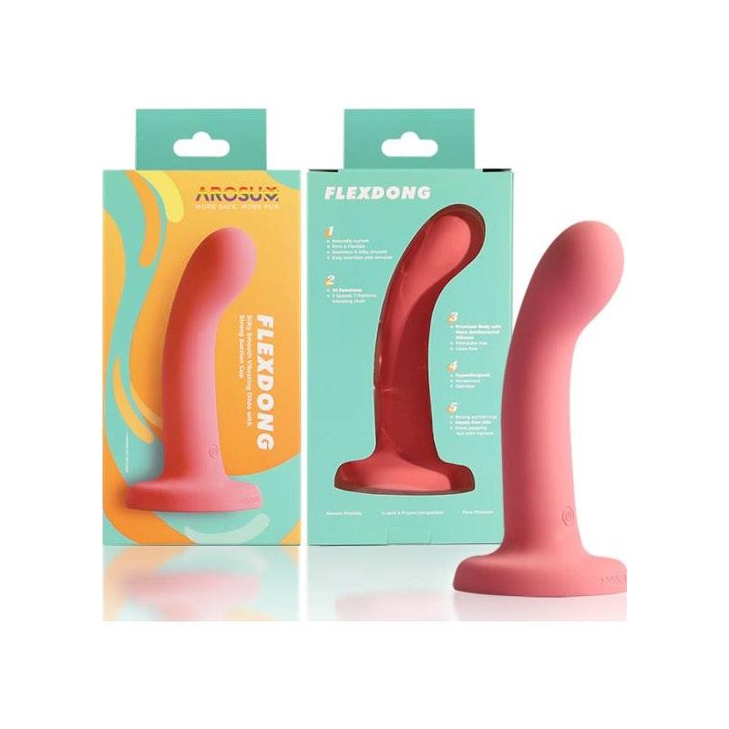 FlexDong Vibrating Strap - on Dildo - Adult Toys
