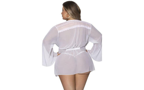 Flowing Short Robe - Lingerie