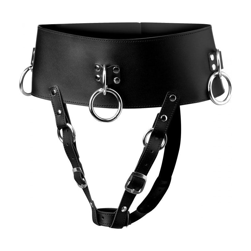 Forced Orgasm Wand Holder Belt - Adult Toys