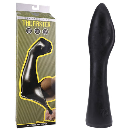 Fort Troff FFister Fisting Sleeve – 35cm Black TPE Anal Toy - ANAL TOYS