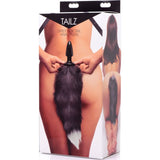 Fox Tail Anal Plug Grey - Adult Toys