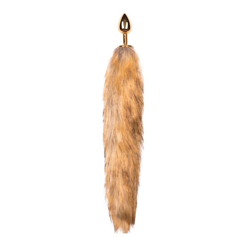 Fox Tail No. 1 - Gold Plug - Adult Toys