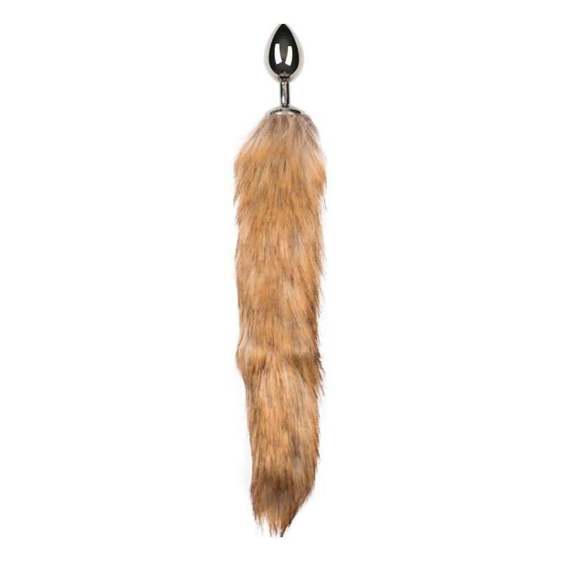 Fox Tail No. 2 Silver Plug - Adult Toys