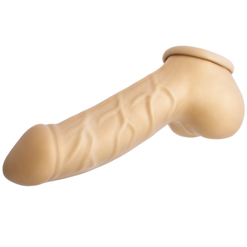 Franz Latex Cock Sleeve Gold - Adult Toys