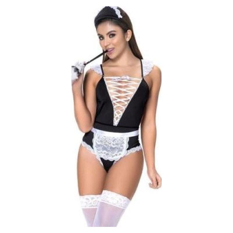 French Maid 3 Pc Set - Lingerie