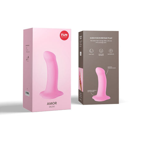 Fun Factory AMOR - Candy Rose 14.6 cm Dildo - Naughty by Nature Adult Store