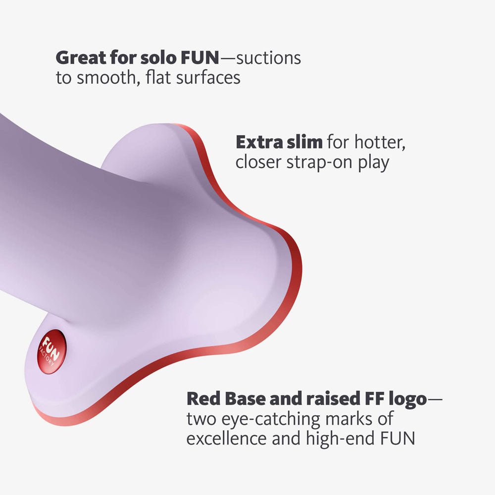 Fun Factory AMOR - Lavender 14.6 cm Dildo - Naughty by Nature Adult Store