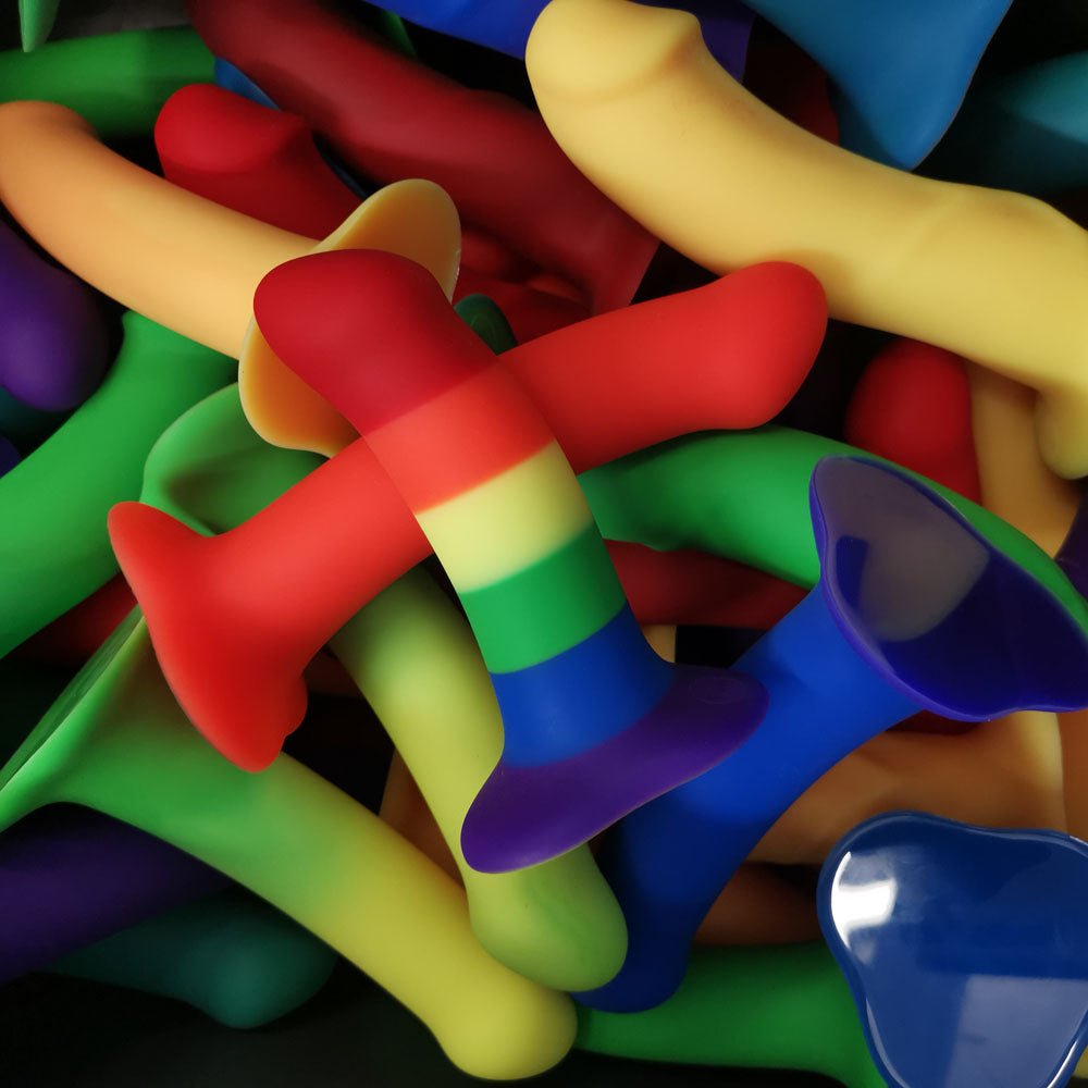 Fun Factory AMOR - Rainbow 14.6 cm Dildo - Naughty by Nature Adult Store