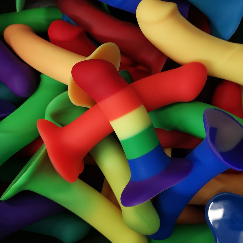 Fun Factory AMOR - Rainbow 14.6 cm Dildo - Naughty by Nature Adult Store