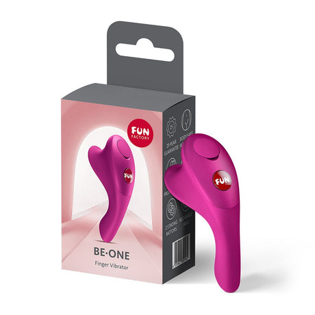 Fun Factory BE - ONE Finger Stimulator | Magenta USB - C Rechargeable - STIMULATORS - PREMIUM