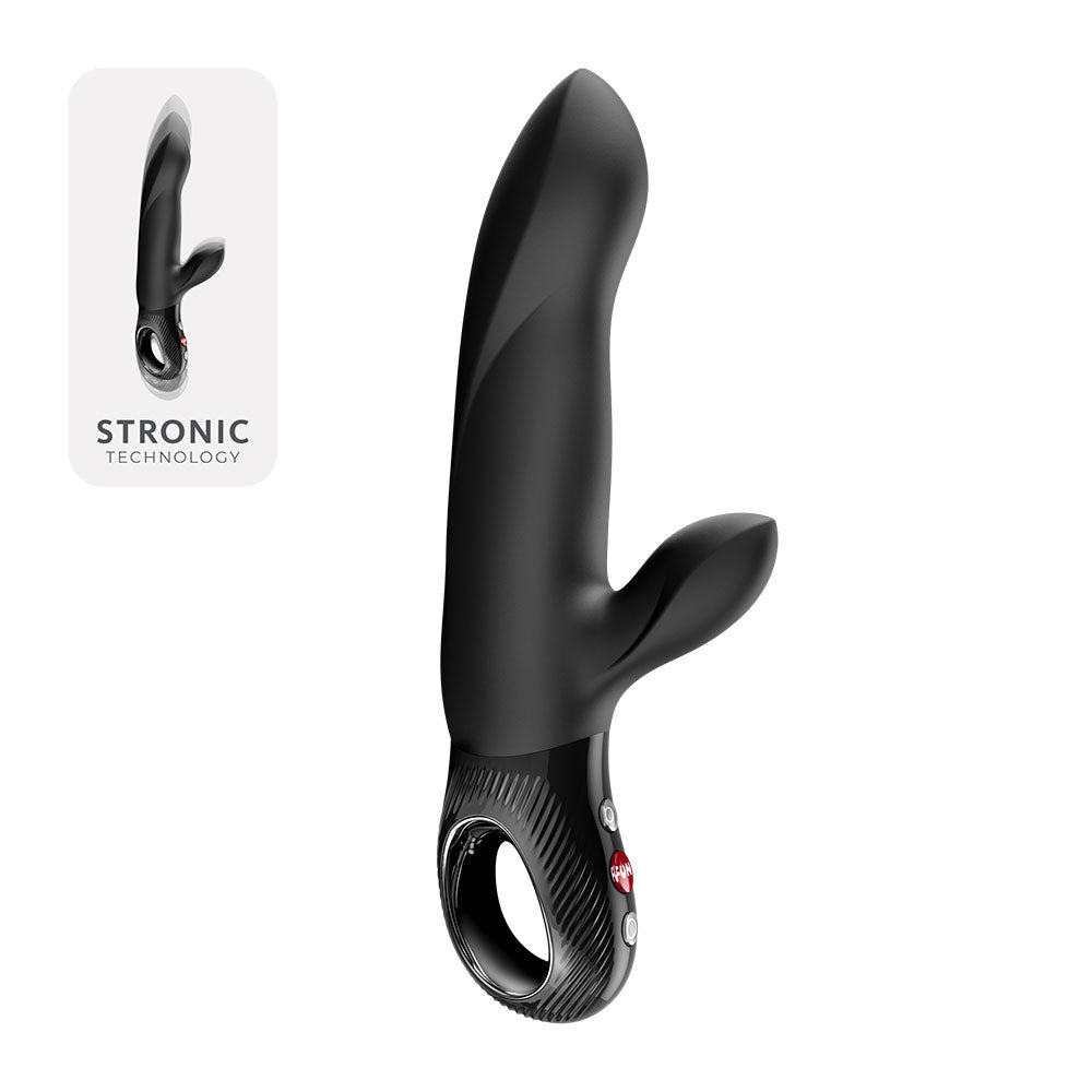 Fun Factory Bi Stronic Arc Thrusting Vibrator – Black Dual Stimulation - VIBRATORS - PREMIUM