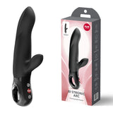 Fun Factory Bi Stronic Arc Thrusting Vibrator – Black Dual Stimulation - VIBRATORS - PREMIUM
