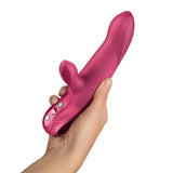 Fun Factory Bi Stronic Arc Thrusting Vibrator – Raspberry G - Spot Toy - VIBRATORS - PREMIUM
