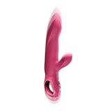 Fun Factory Bi Stronic Arc Thrusting Vibrator – Raspberry G - Spot Toy - VIBRATORS - PREMIUM