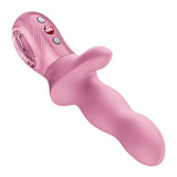 Fun Factory Bi Stronic Crave Rose Thrusting Vibrator | USB - C Rechargeable - VIBRATORS - PREMIUM