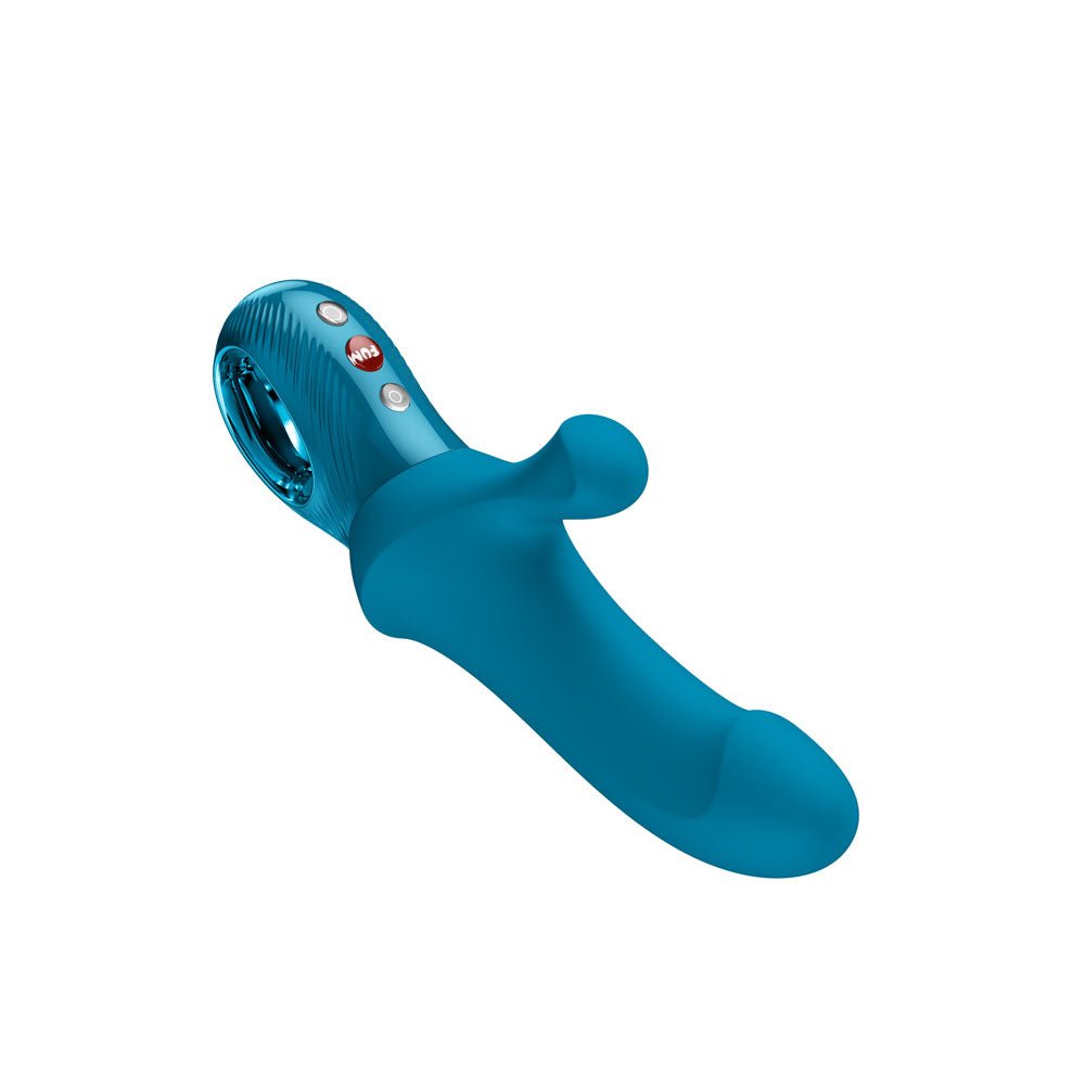 Fun Factory Bi Stronic Curve Thrusting G - Spot Vibrator - Aquamarine - VIBRATORS - PREMIUM