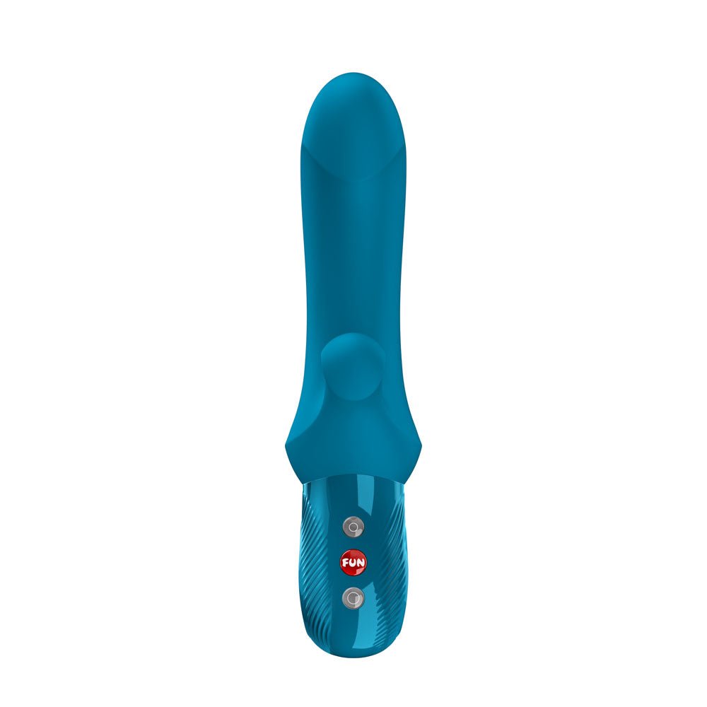 Fun Factory Bi Stronic Curve Thrusting G - Spot Vibrator - Aquamarine - VIBRATORS - PREMIUM