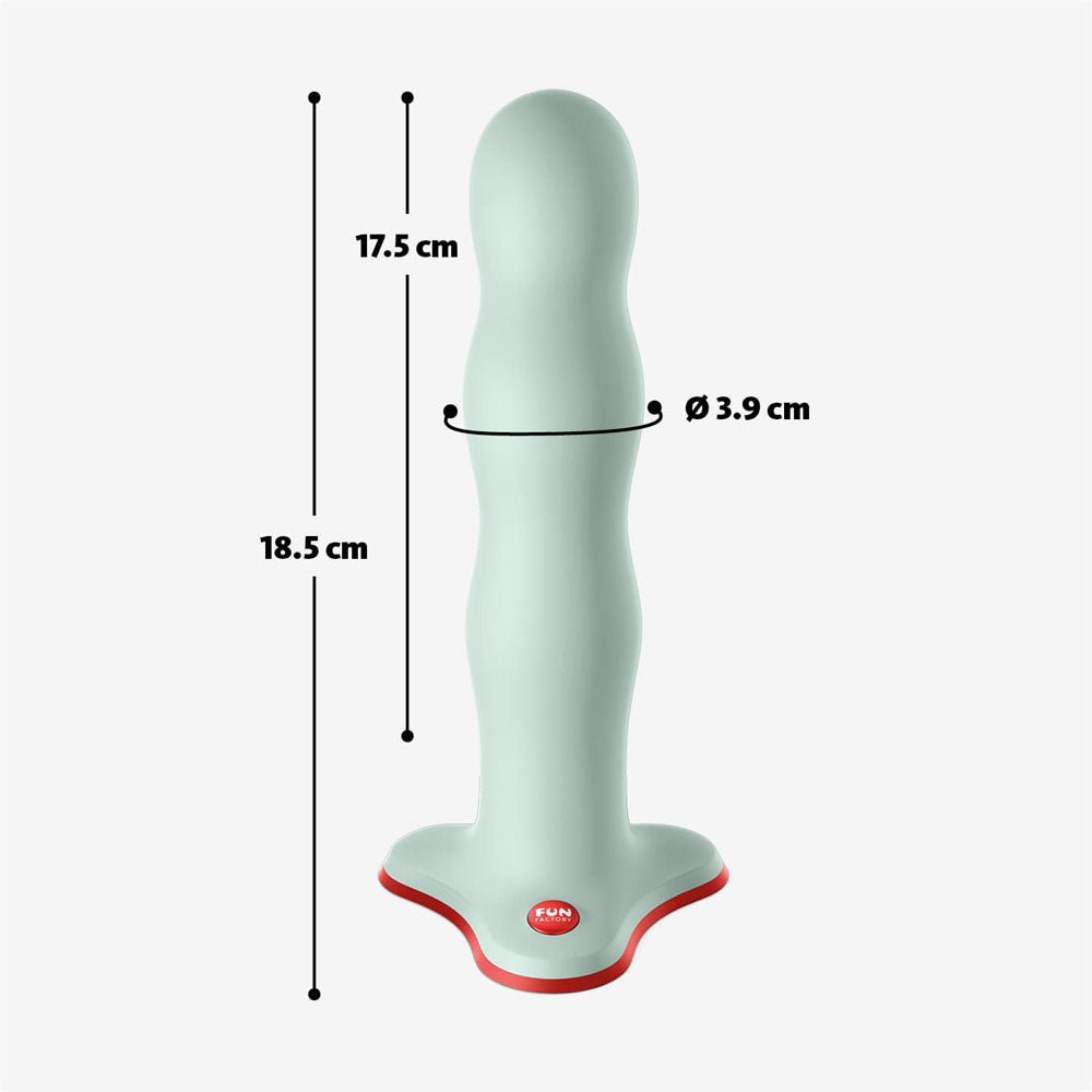 Fun Factory BOUNCER sage green 18.5 cm Dildo - Naughty by Nature Adult Store