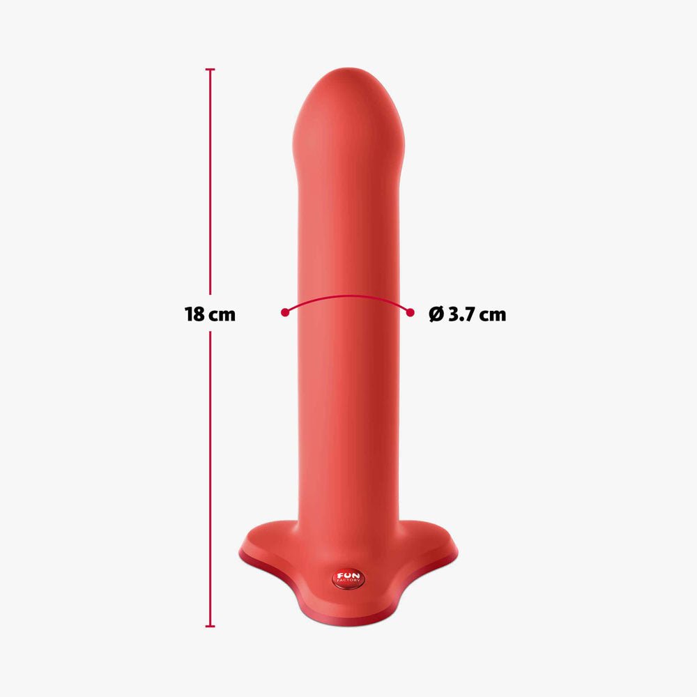 Fun Factory MAGNUM flashy coral - Coral Orange 18.3 cm Dildo - DONGS - PREMIUM