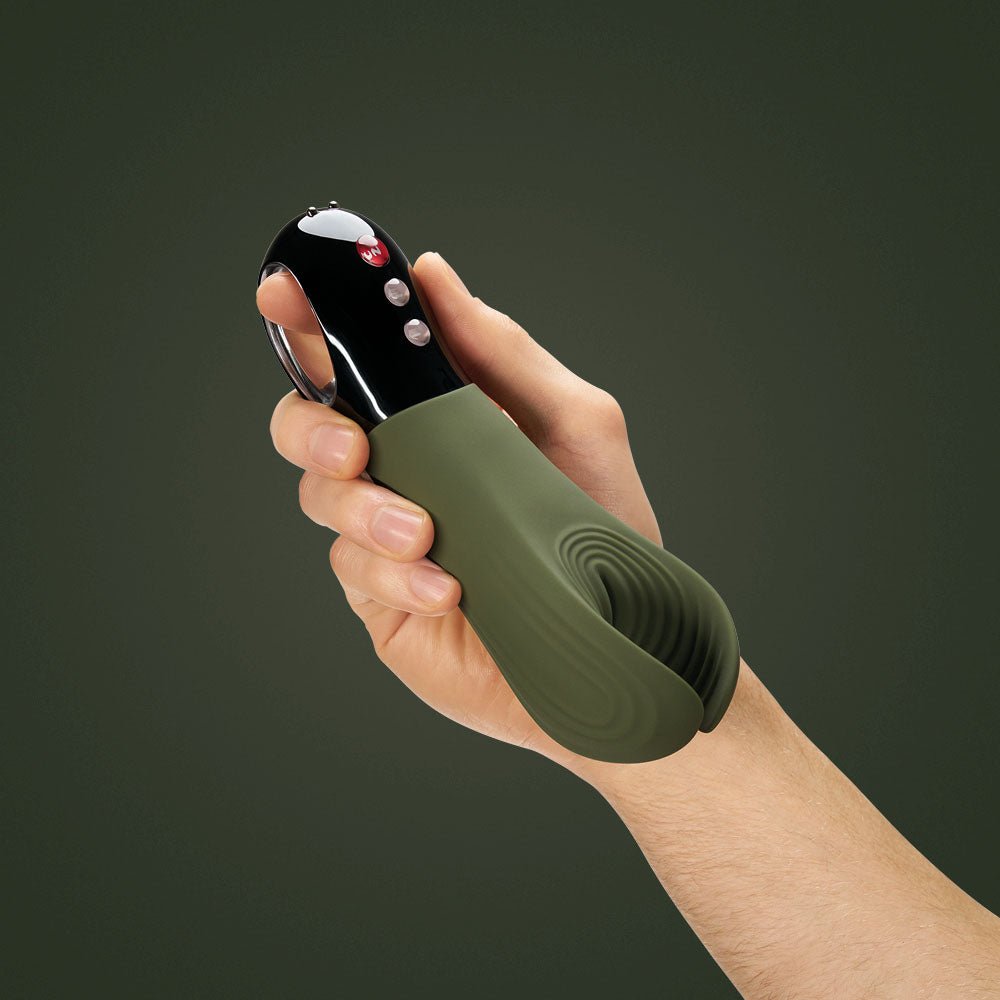 Fun Factory MANTA moss green - black - VIBRATORS - PREMIUM