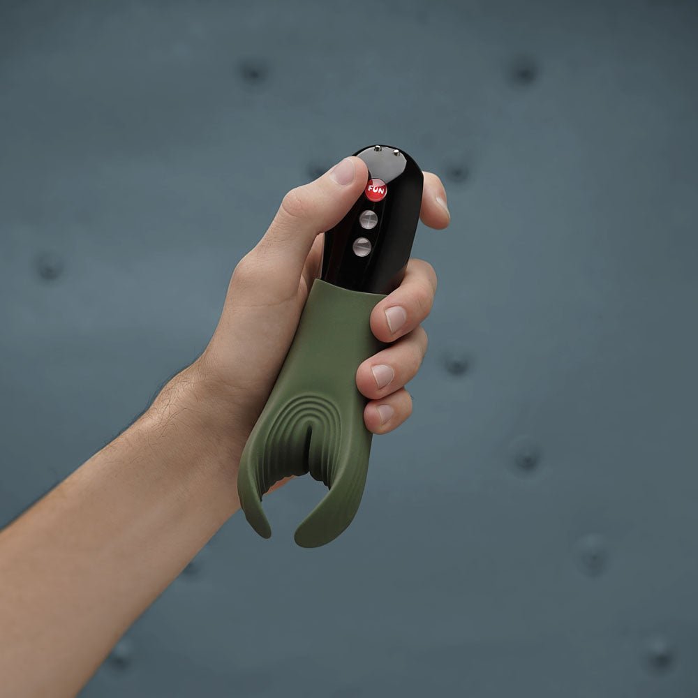 Fun Factory MANTA moss green - black - VIBRATORS - PREMIUM