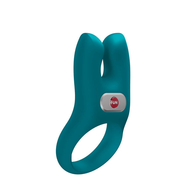 Fun Factory Nos Pro Bottle Green USB C Rechargeable Vibrating Cock Ring - COCK RINGS - PREMIUM