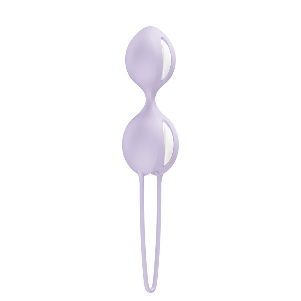 Fun Factory SmartBalls Duo Purple Weighted Kegel Balls - KEGEL - PREMIUM