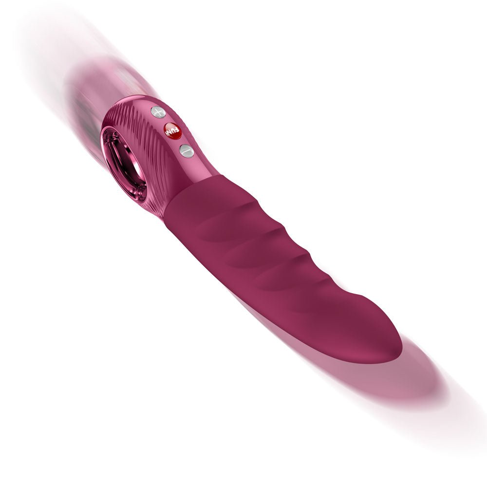 Fun Factory Stronic Deep Thrusting G - Spot Vibrator – Wine Red, 20.8 cm - VIBRATORS - PREMIUM