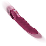 Fun Factory Stronic Deep Thrusting G - Spot Vibrator – Wine Red, 20.8 cm - VIBRATORS - PREMIUM
