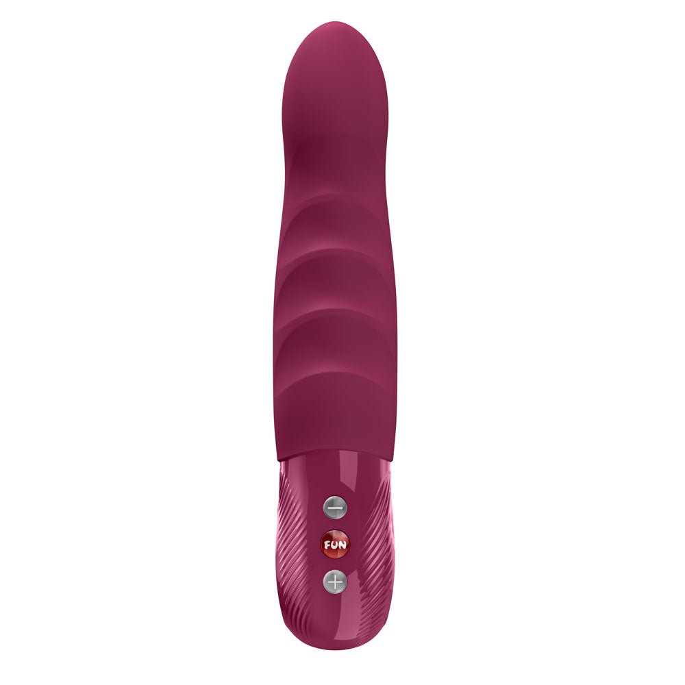 Fun Factory Stronic Deep Thrusting G - Spot Vibrator – Wine Red, 20.8 cm - VIBRATORS - PREMIUM