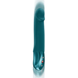 Fun Factory Stronic Real Thrusting Vibrator - Bottle Green Silicone - VIBRATORS - PREMIUM
