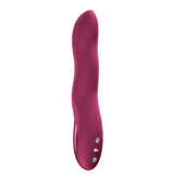 Fun Factory Stronic Wave Wine Red USB C Rechargeable Vibrator - VIBRATORS - PREMIUM