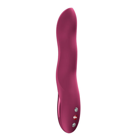 Fun Factory Stronic Wave Wine Red USB C Rechargeable Vibrator - VIBRATORS - PREMIUM