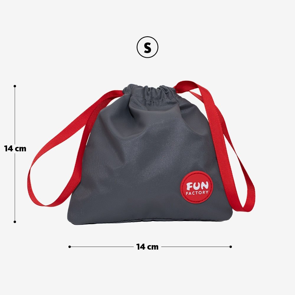 Fun Factory TOYBAG S grey - Grey Discreet Storage Bag - Small - HEALTH CARE - PREMIUM