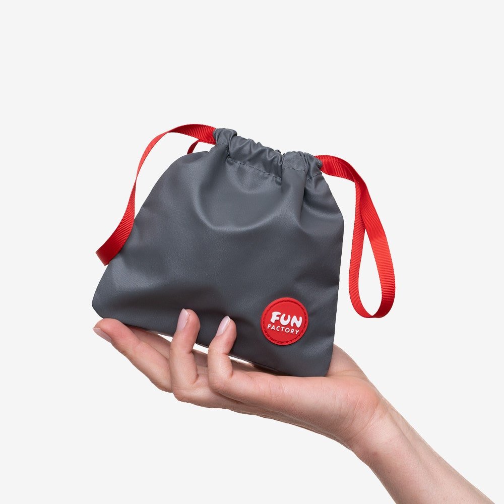 Fun Factory TOYBAG S grey - Grey Discreet Storage Bag - Small - HEALTH CARE - PREMIUM