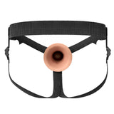 FX Elite 7'' Silicone Hollow Strap - On - Flesh 17.8 cm - STRAP - ONS