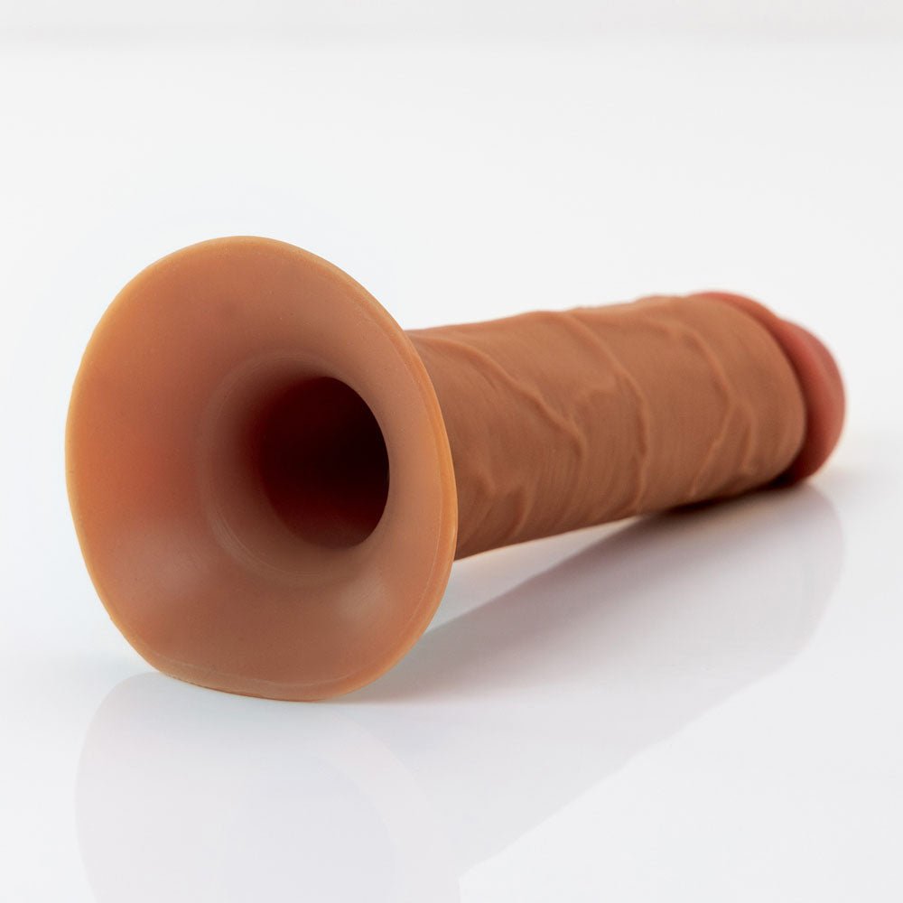FX Elite 8'' Silicone Hollow Strap - On - Tan 20 cm Hollow - STRAP - ONS