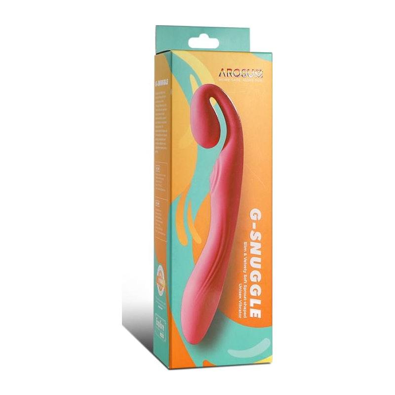 G - Snuggle Ultrasoft Sprout - shaped Unisex Vibrator - Adult Toys