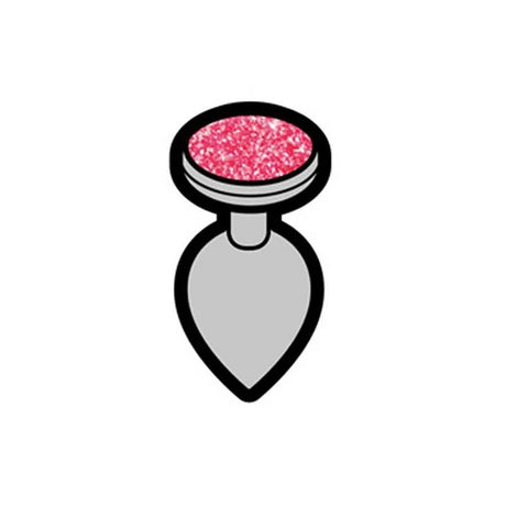 Gem Butt Plug Enamel Pin - Adult Toys