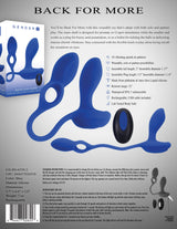 Gender X Back For More Dual Stimulator – Wireless Remote Sex Toy - ANAL TOYS