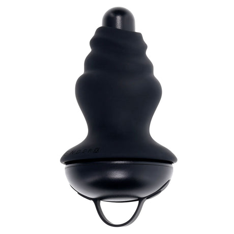 Gender X ECHO - Black 15.3 cm USB Rechargeable Butt Plug - ANAL TOYS