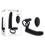 Gender X FULL SWING - Vibrating Cock Ring with Double Penetrator - COCK RINGS