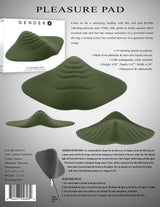 Gender X PLEASURE PAD - Green USB Rechargeable Grinding Pad - STIMULATORS