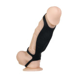 Gender X ROCKETEER - Black USB Rechargeable Vibrating Penis Sleeve - SLEEVES