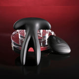 Gender X Spread The Love Black Stretching Anal Plug With Remote - ANAL TOYS