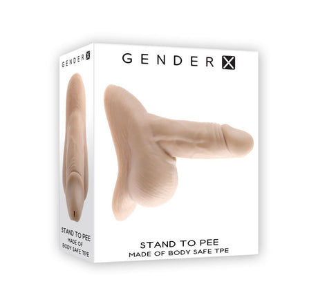 Gender X STAND TO PEE - Light - Flesh Realistic Stand - To - Pee Funnel - Naughty by Nature Adult Store