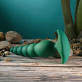 Gender X The Rattler Green Vibrating Anal Plug – 17 cm Silicone Toy - ANAL TOYS