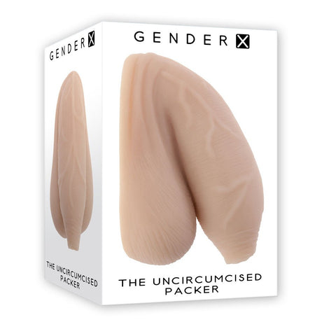 Gender X THE UNCIRCUMCISED PACKER - Light - Flesh 11.5 cm Packer - GENDER EXPRESSION